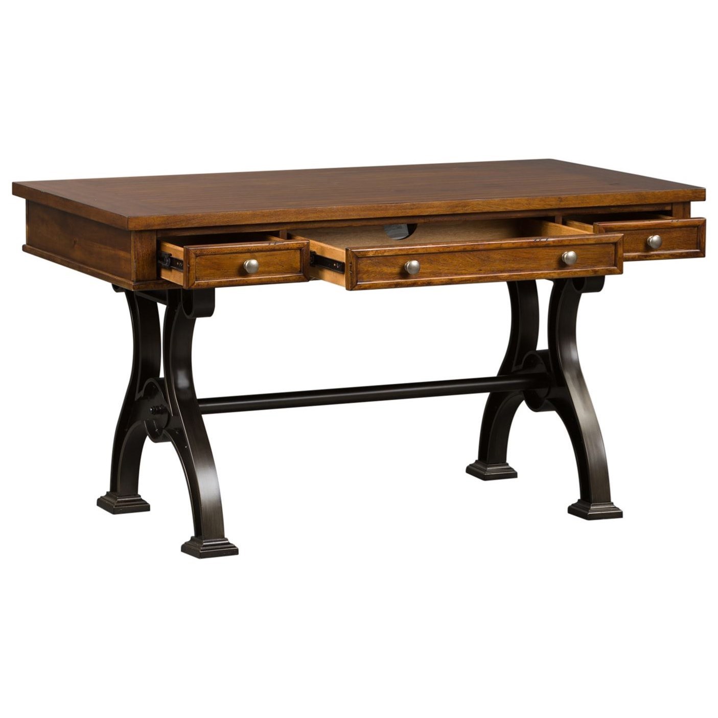 Liberty Furniture Arlington Writing Desk with 3 Dovetail Drawers